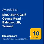 Bluo 3Bhk Golf Course Road - Balcony, Lift, Terrace