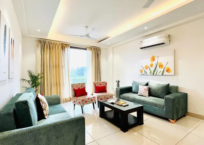Bluo 3Bhk Golf Course Road - Balcony, Lift, Terrace