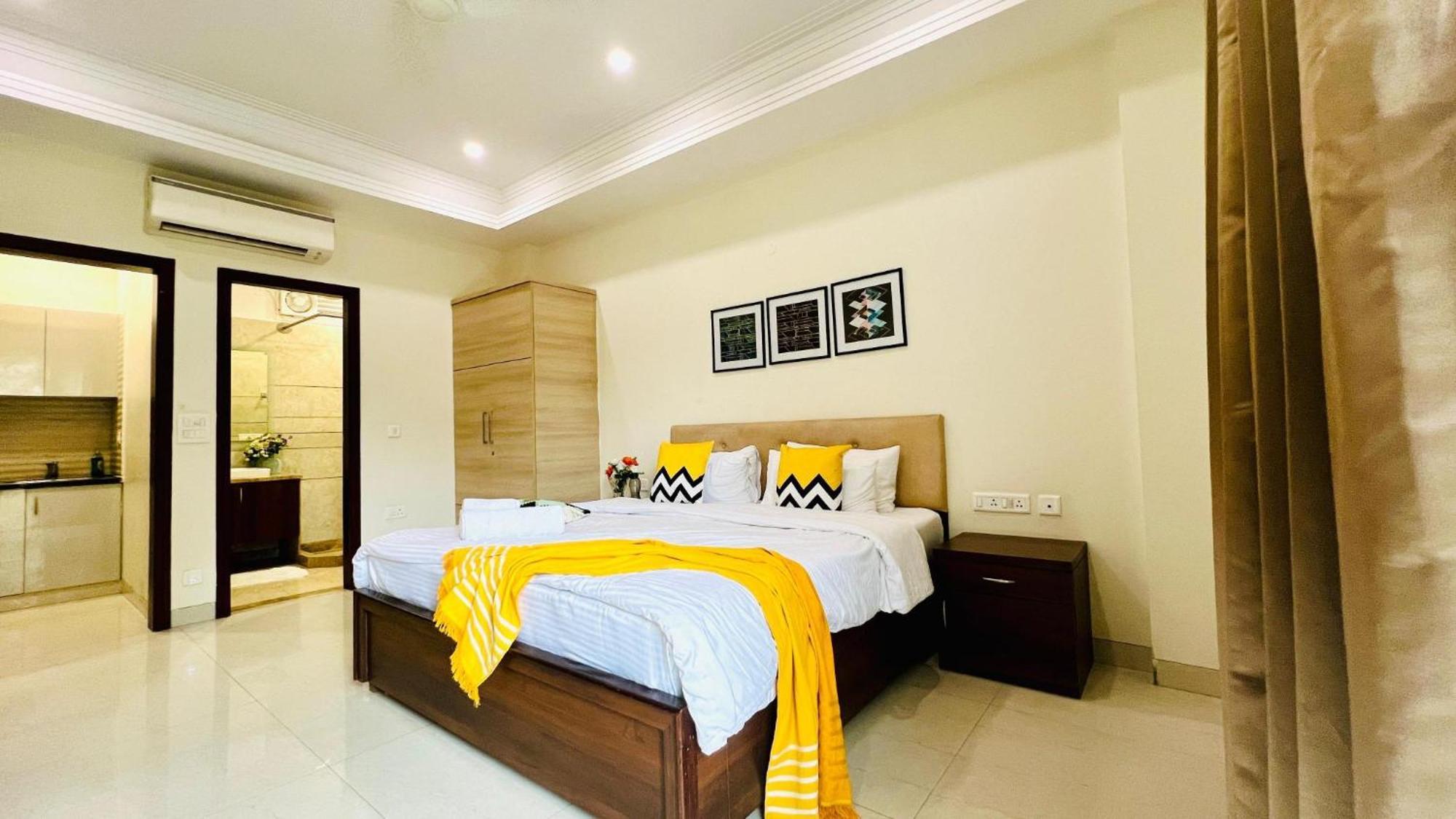 Bluo Studio1 Golf Course Road, Gym, Balcony Garden Apartment *