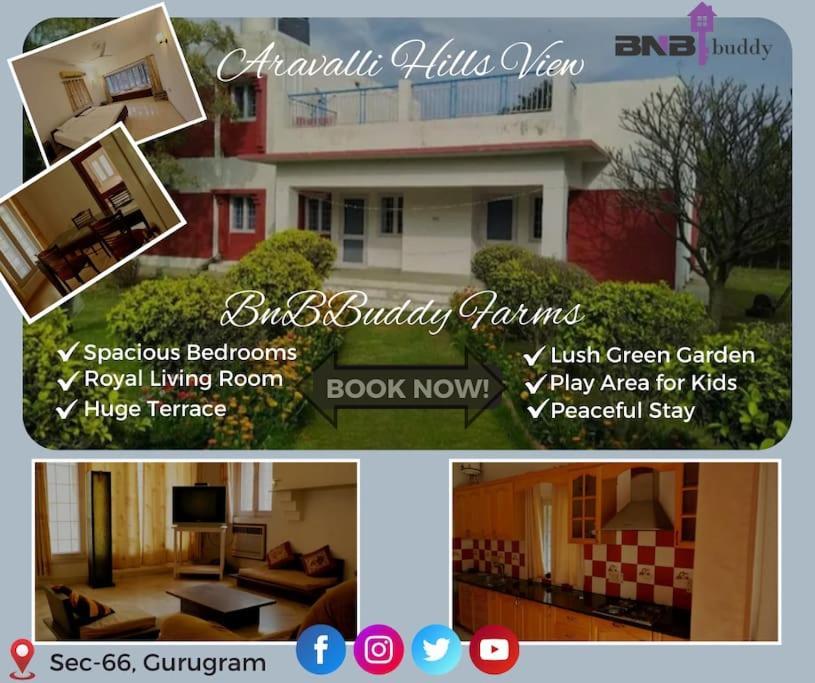 Bnbbuddy 2 Bhk Aravalli Hills View In Gurugram Villa *
