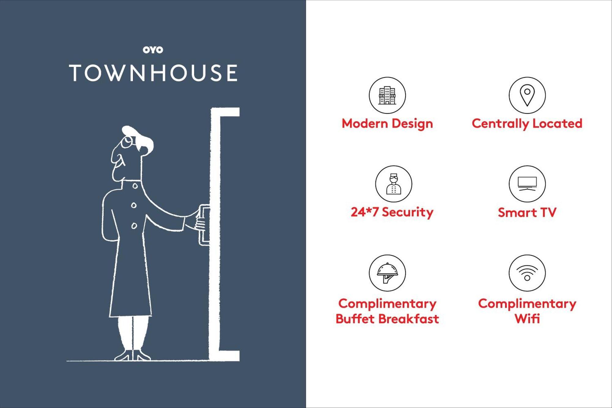 Super Townhouse 158 Near Netaji Subhash Marg Near Appu Ghar Hotel 4*