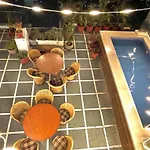 Pool, Terrace And 2 Rooms For Parties W Bonfire