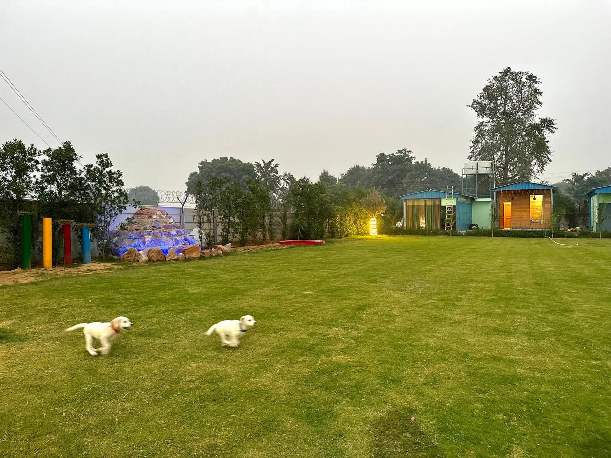 Farm With 5 Huts, Heated Pool And Bonfire * Gurgaon