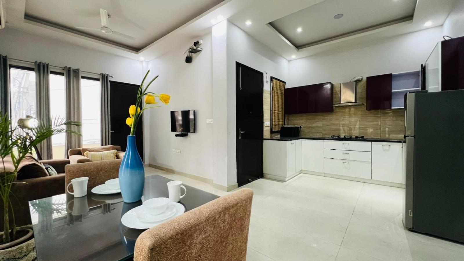 Bluo Modern 1bhk - Dlf Galleria Apartment Gurgaon