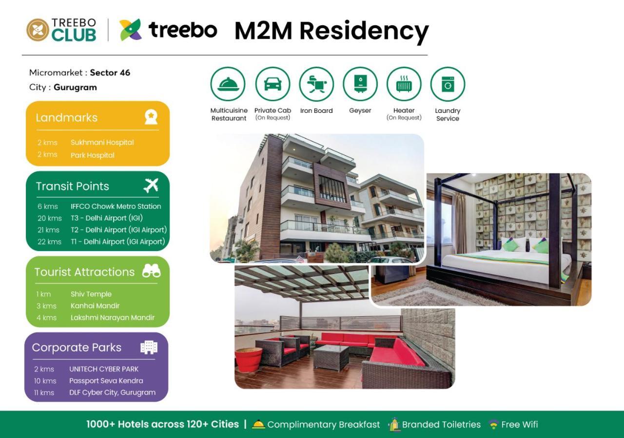 Treebo M2m Residency Sector 46 3* Gurgaon