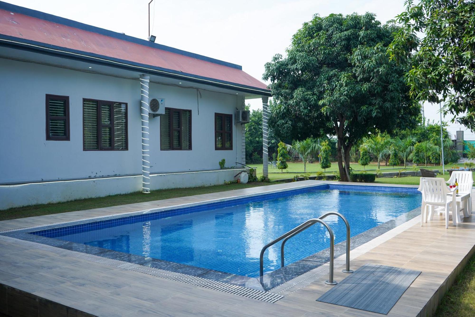 Villa Alaya 5 Bhk Pet Friendly With Pvt Pool - Ashirwad Farms Gurgaon