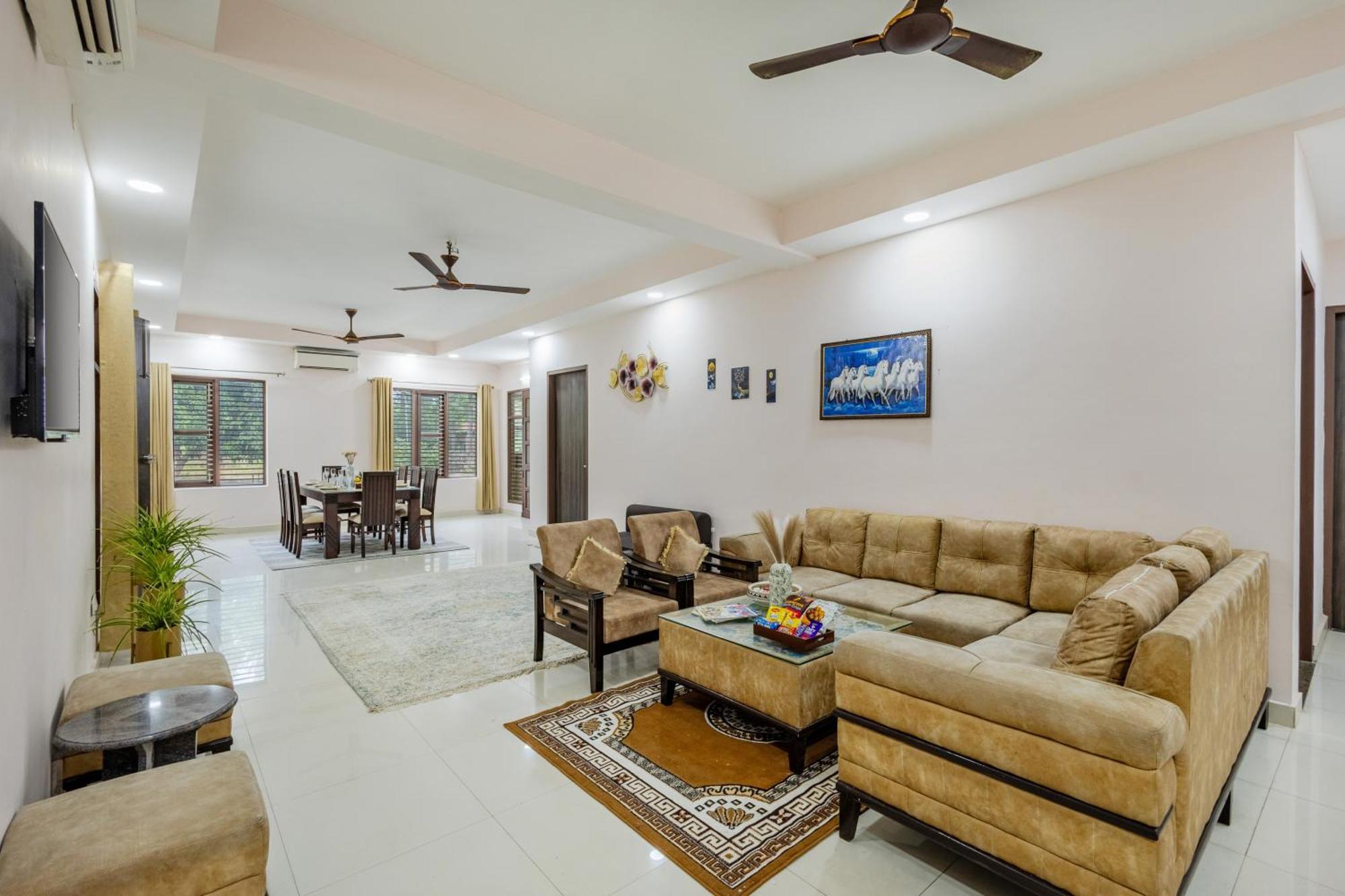 Alaya 5 Bhk Pet Friendly With Pvt Pool - Ashirwad Farms *