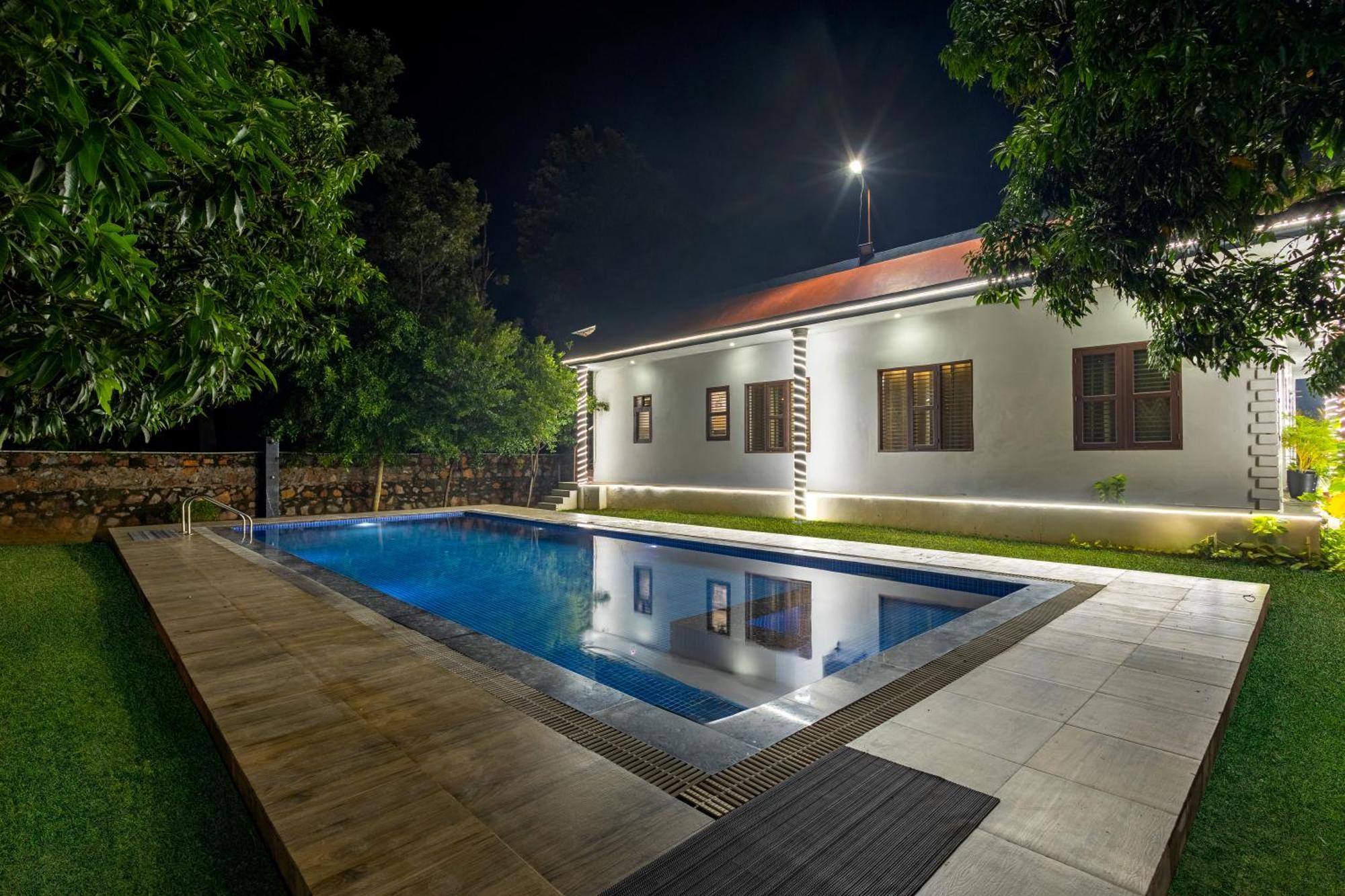 Villa Alaya 5 Bhk Pet Friendly With Pvt Pool - Ashirwad Farms Gurgaon