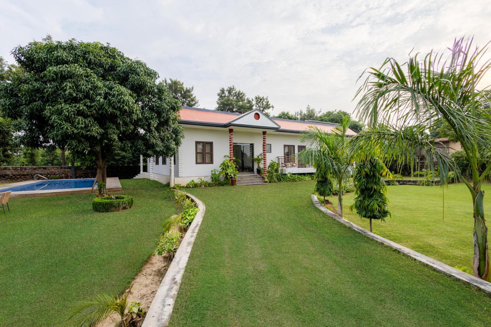 Alaya 5 Bhk Pet Friendly With Pvt Pool - Ashirwad Farms Gurgaon