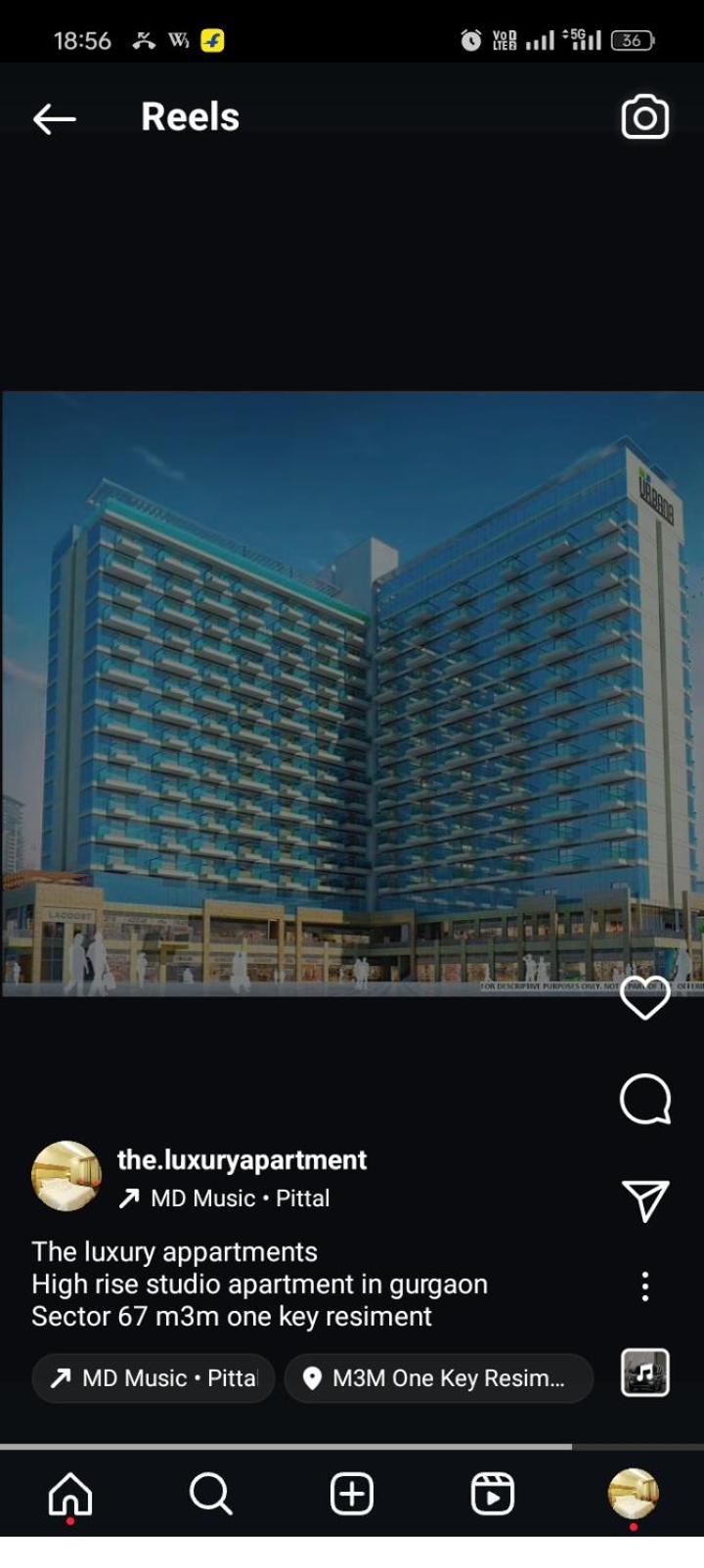 Apartment Stylish Street Apartment Gurgaon *