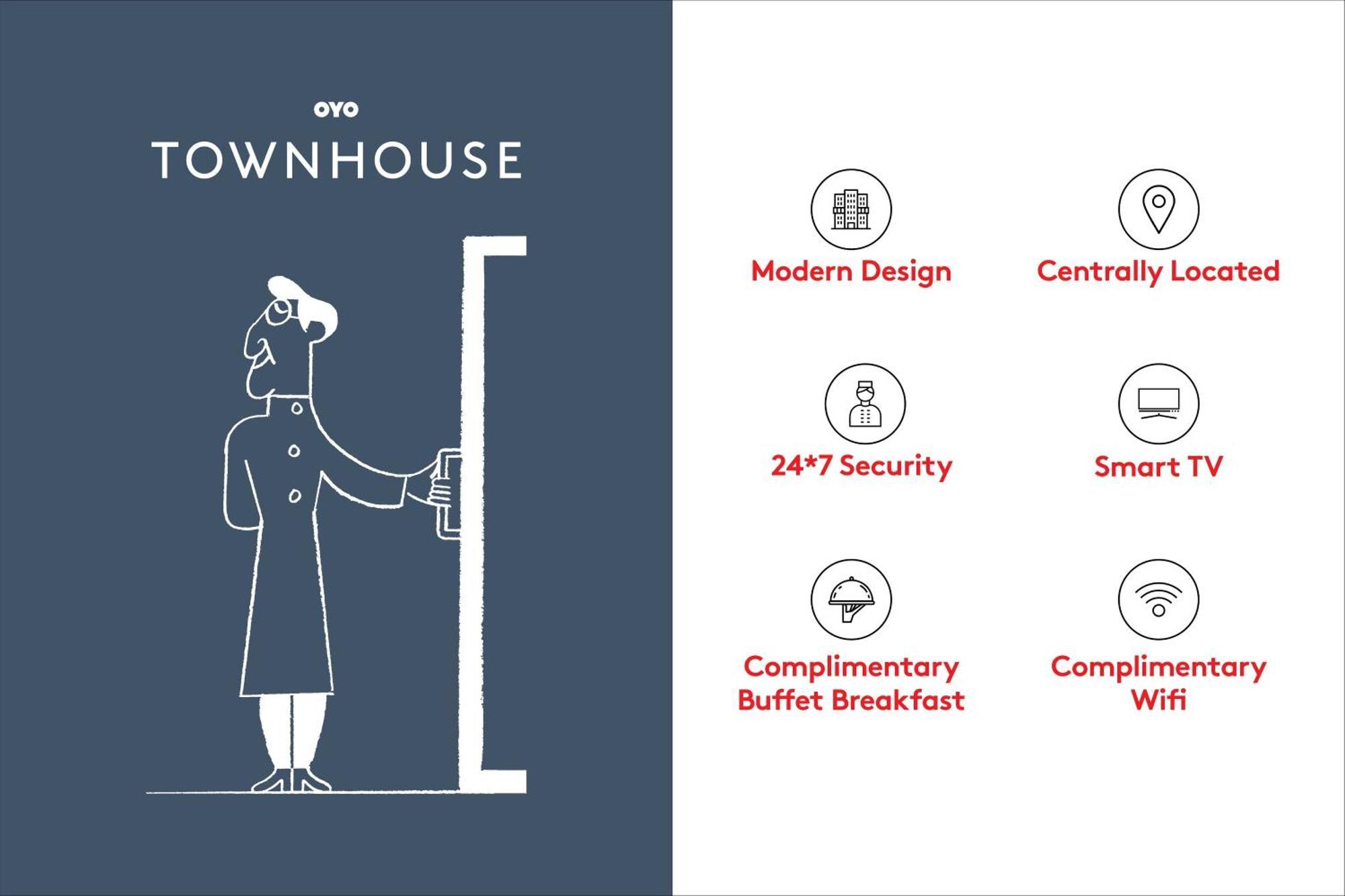 Super Townhouse 158 Near Netaji Subhash Marg Near Appu Ghar Hotel Gurgaon