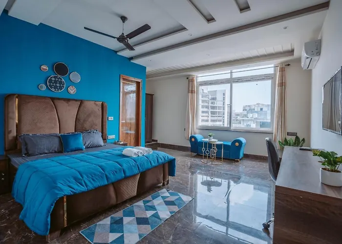Flxho Duo - Serviced Apartment & Rooms - Golf Course Road