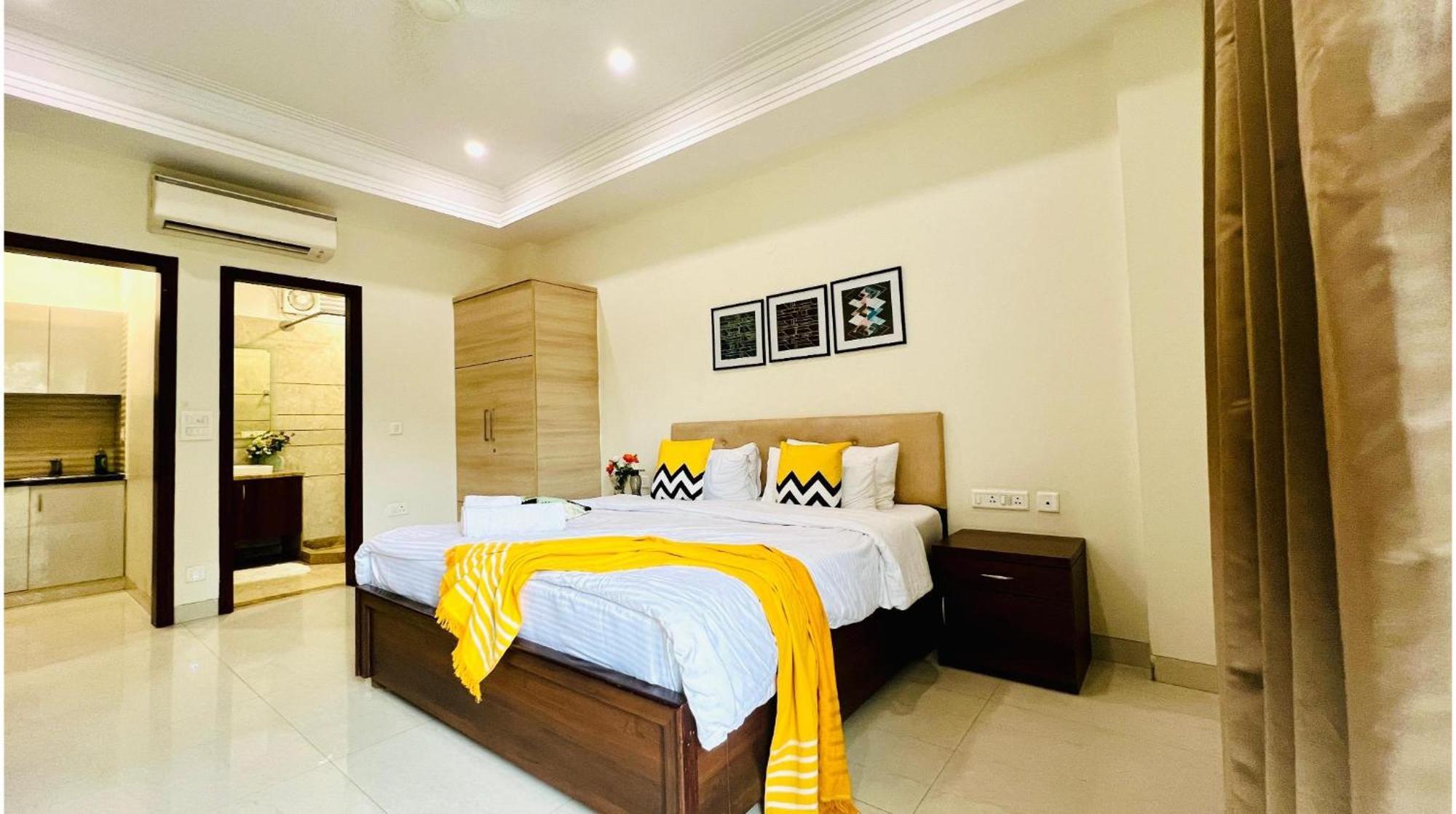 Apartment Olive Service Apartments - Golf Course Road