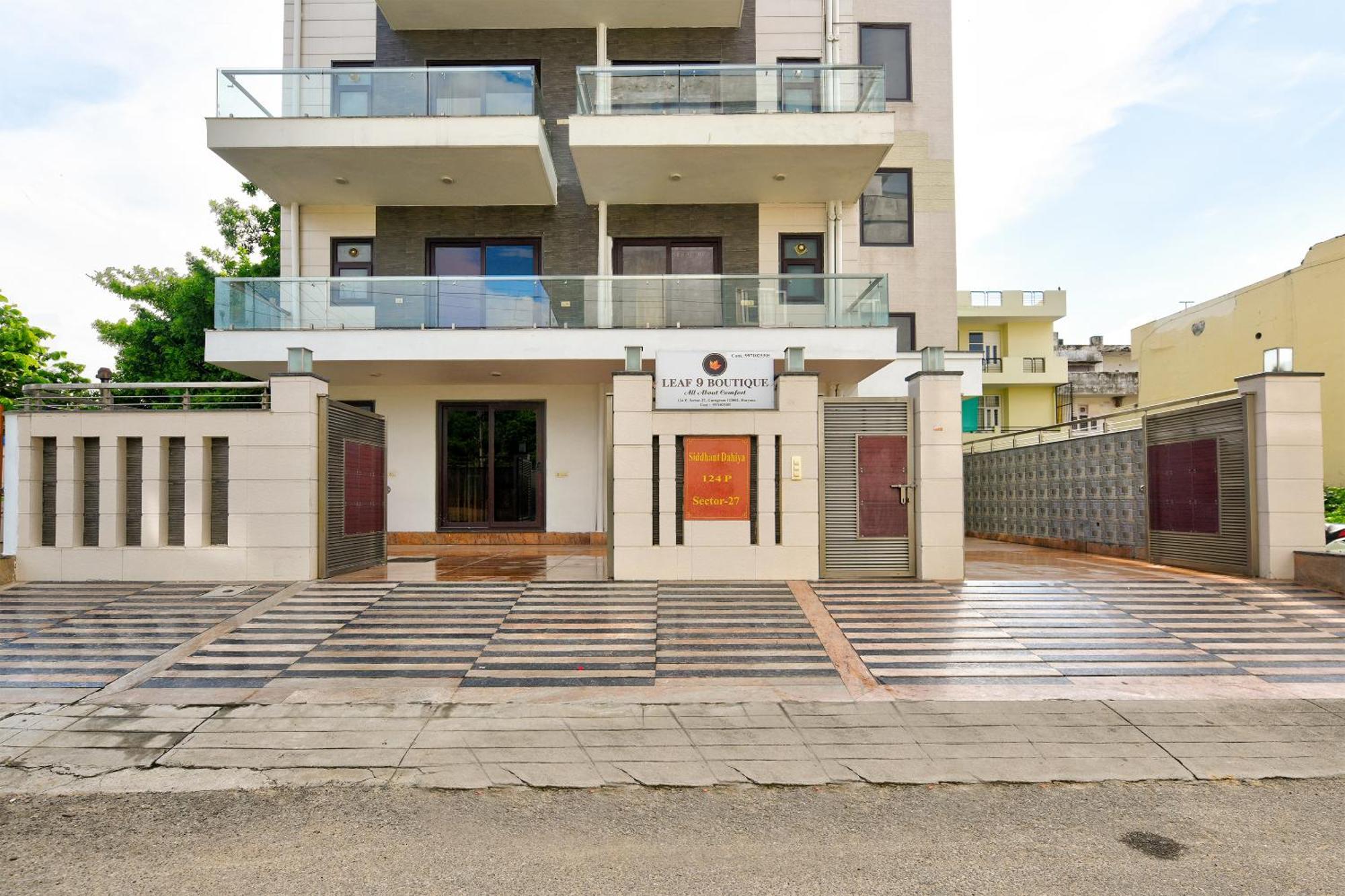Hotel Leaf 9 Boutique, Near Golf Course Road And Galleria Market Gurgaon