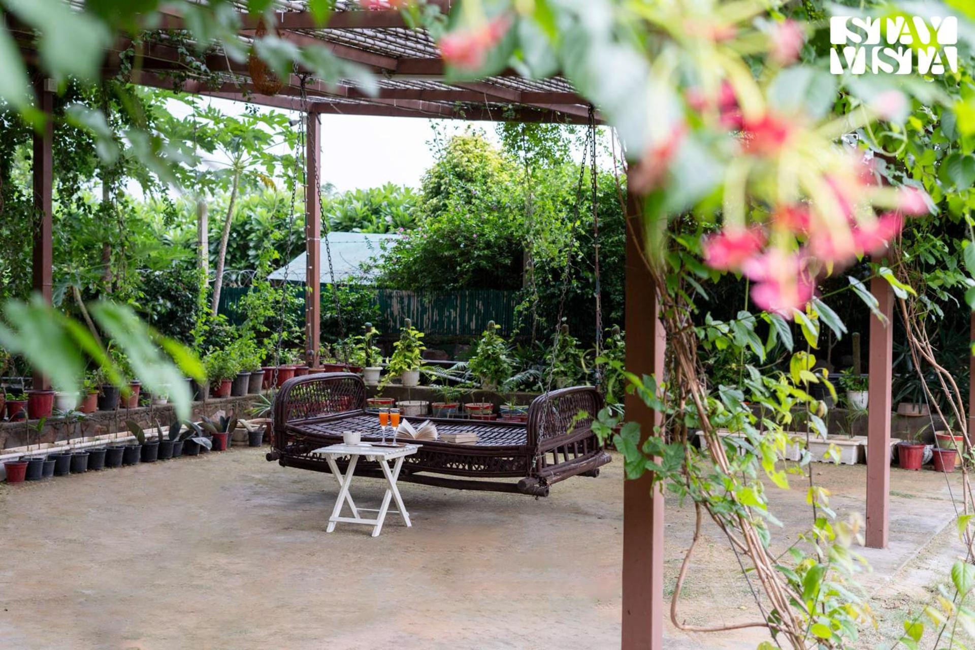 Stayvista's Glasshouse: Orchard With Pool And Relaxation