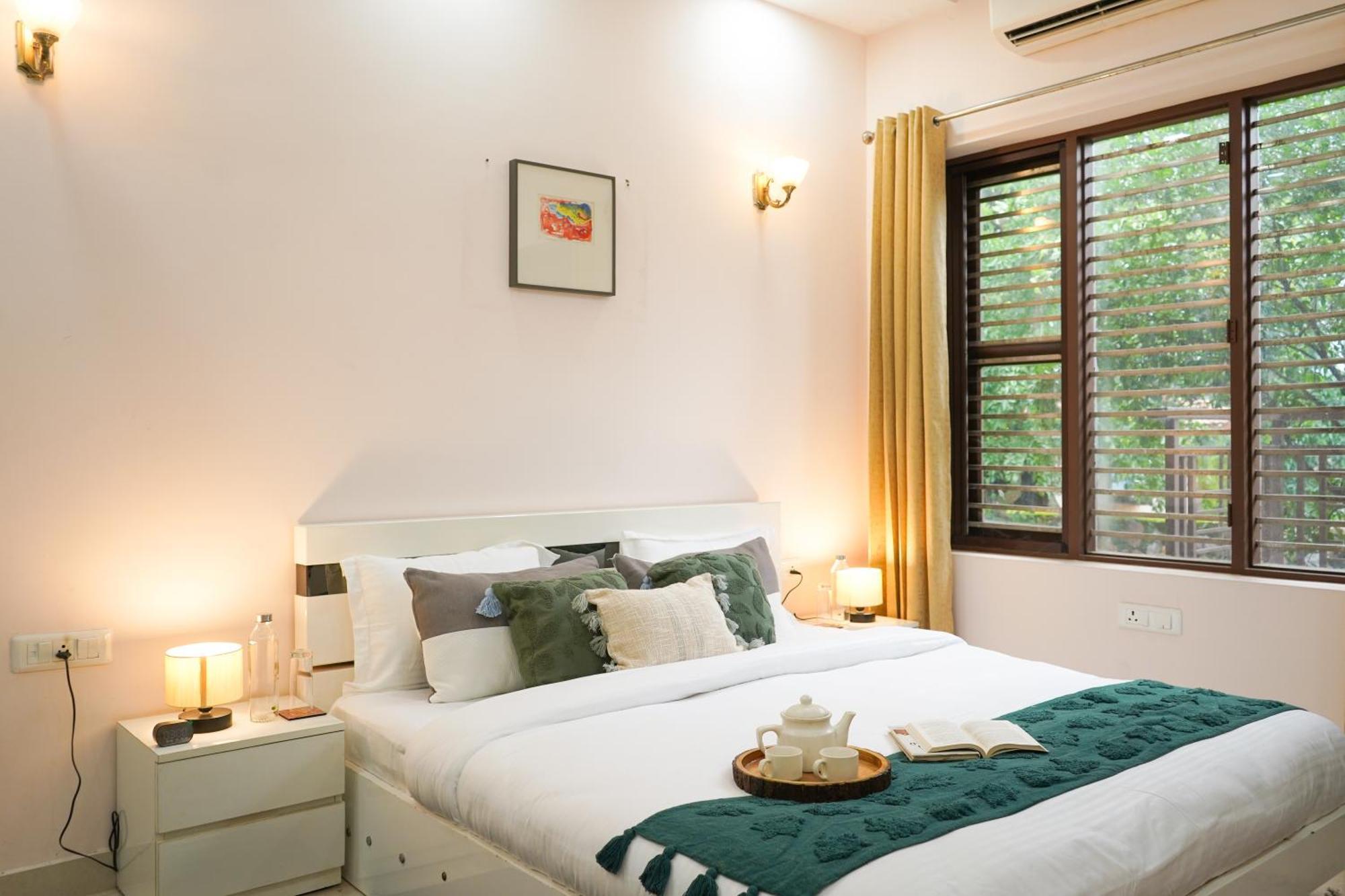 Villa Alaya 5 Bhk Pet Friendly With Pvt Pool - Ashirwad Farms