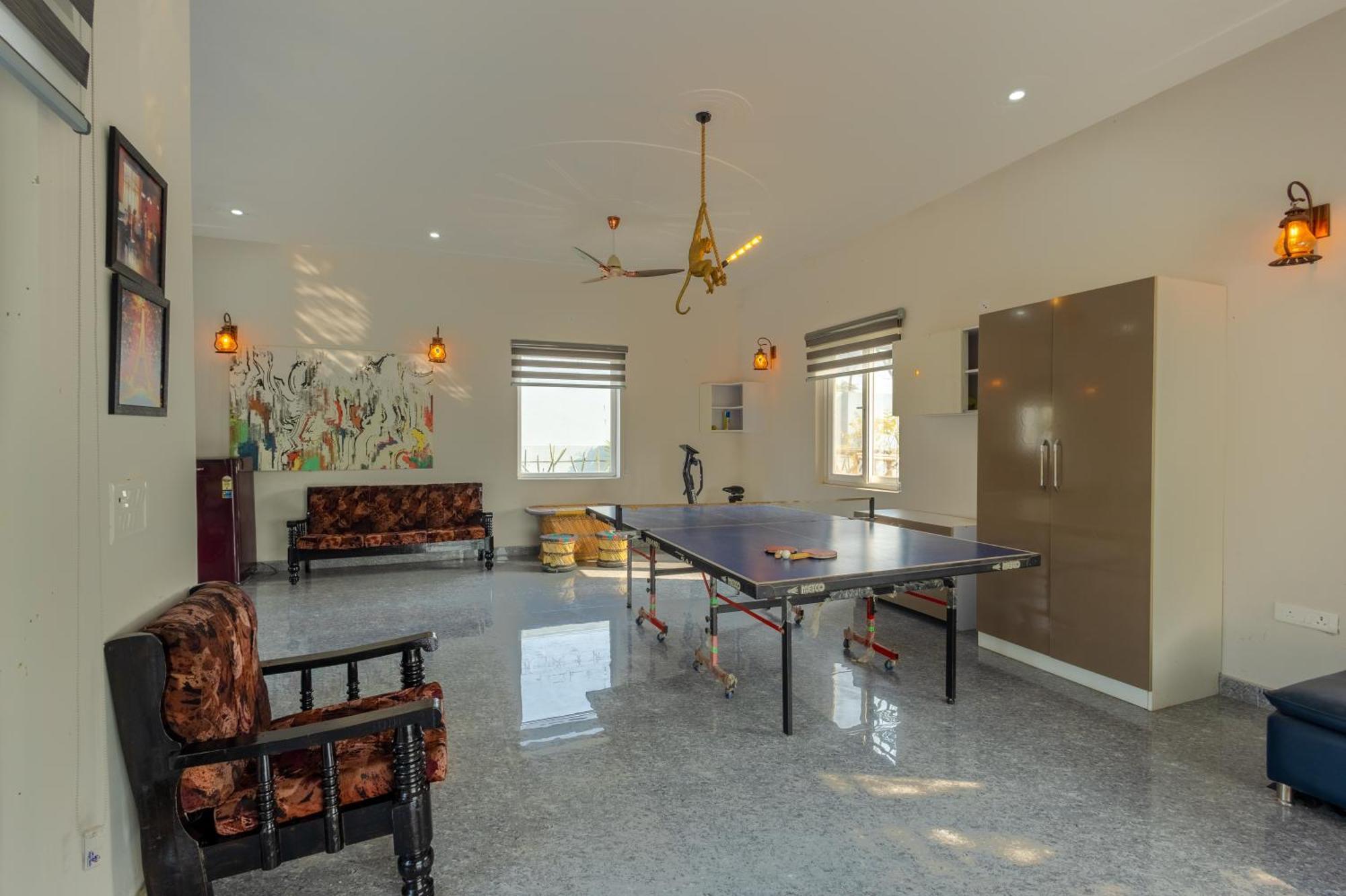 Villa Elivaas Aarul 4 Bhk With Pvt Pool, Gazebo & Game Zone *
