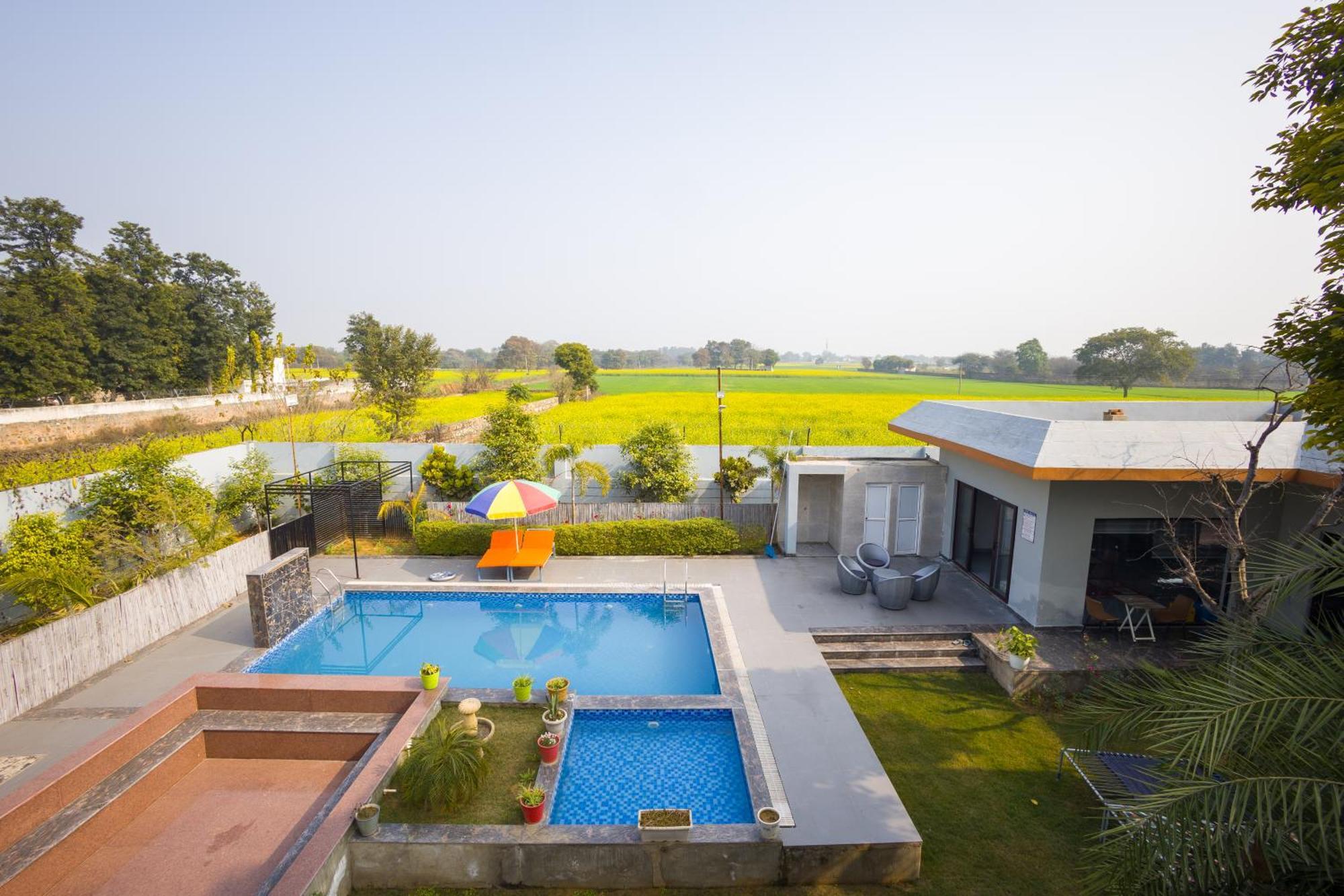 Villa Elivaas Aarul 4 Bhk With Pvt Pool, Gazebo & Game Zone Gurgaon