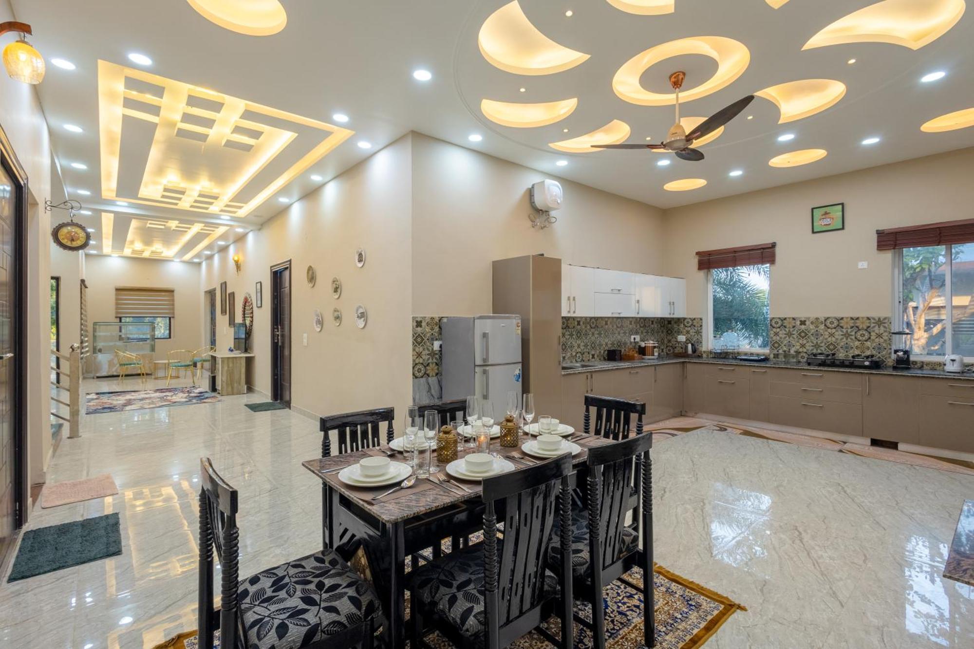 Elivaas Aarul 4 Bhk With Pvt Pool, Gazebo & Game Zone